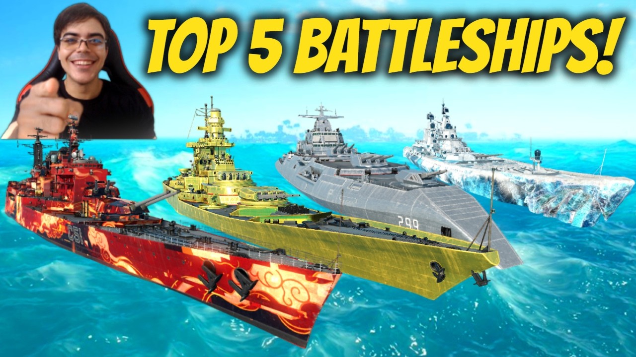 Топ-5 лучших линкоров в Modern Warships (2026)