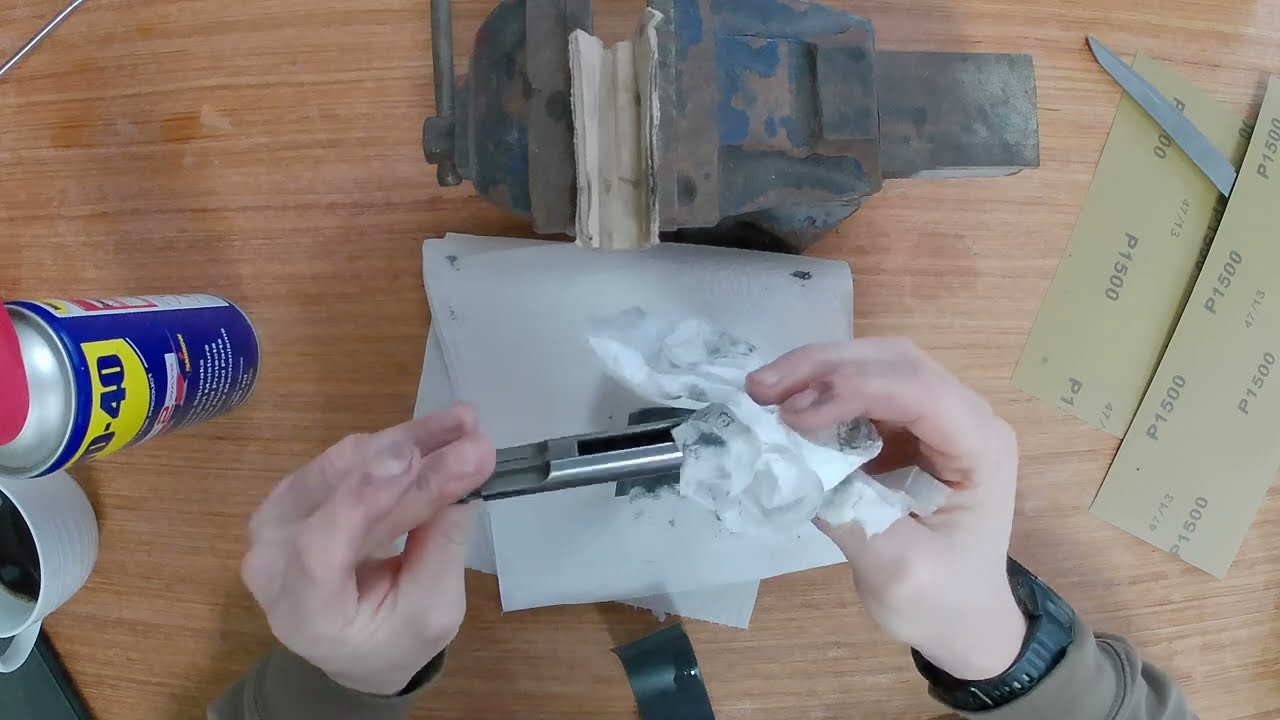 Rifle Restoration Part 4 Metalwork BRNO MOD 2/CZ 452. How to restore a BRNO MOD 2 CZ 452 Rifle Stock