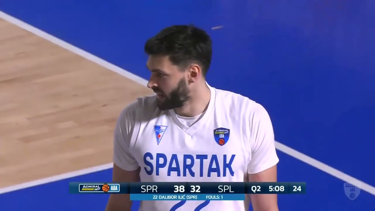 AdmiralBet ABA League 2025/26, extended HL, Play-out R3: Spartak Office Shoes - Split (15.3.2026)