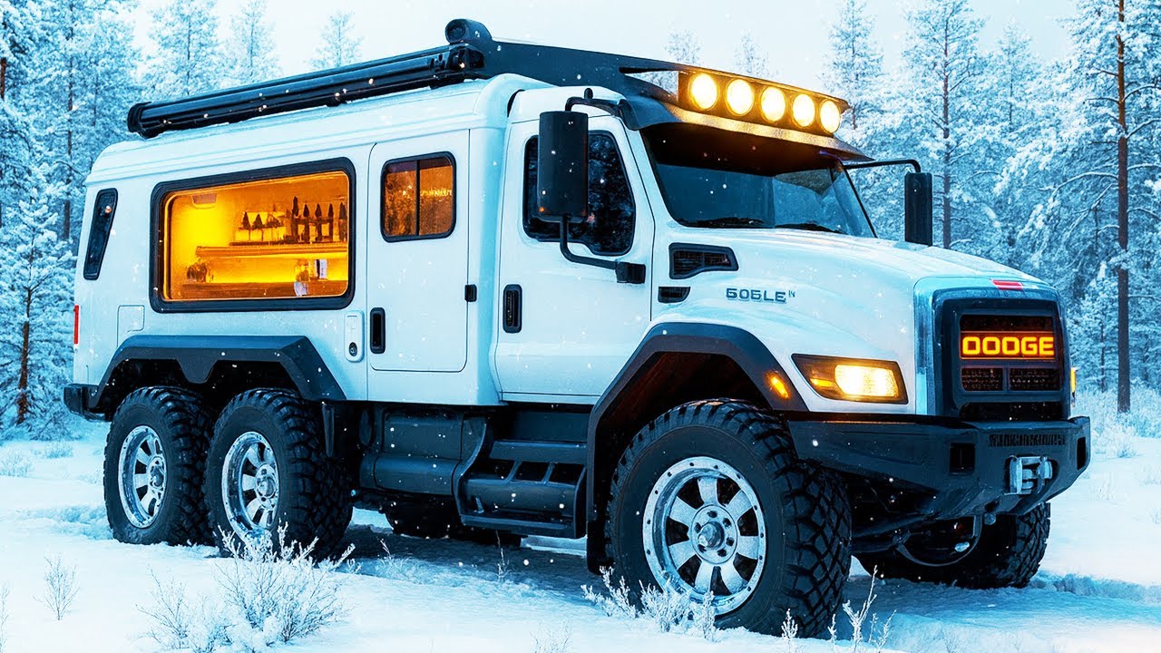 2026 Terrain Crusher 6×6 RV  The Most INSANE Off Road Camper Ever Built!