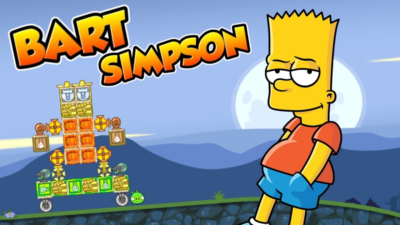 BART SIMPSON - Bad Piggies Inventions