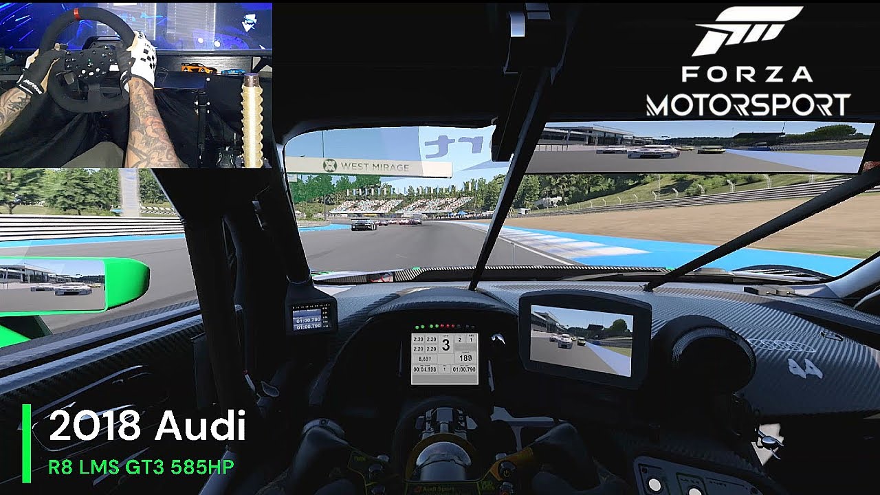 Onboard View Audi R8 LMS GT3 -Forza Motorsport