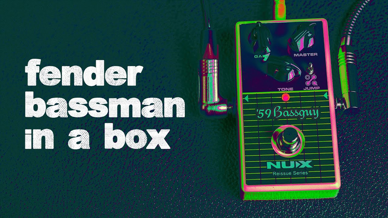 Nux '59 Bassguy - vintage Fender Bassman in a box