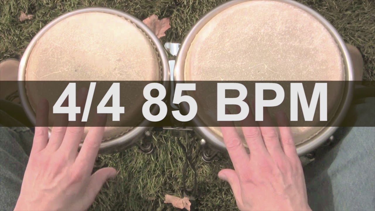 🔴 85 BPM Bongós Metronome #Drum #Metronome #Track #free
