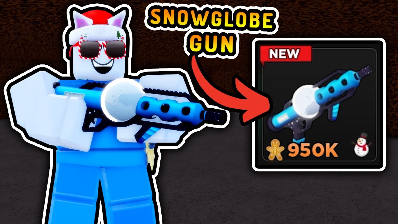 THE SNOWGLOBE GUN IS INSANE IN ROBLOX FLAG WARS!