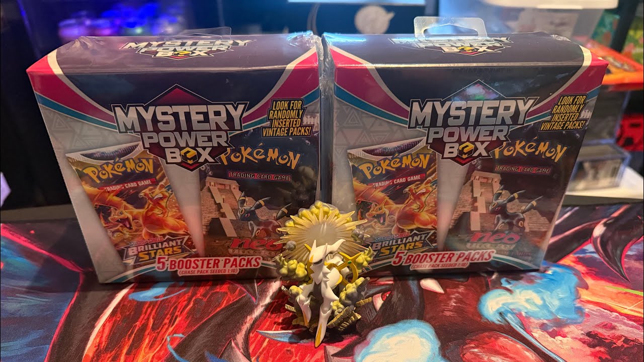 Pokemon Mystery Power Box unboxing 