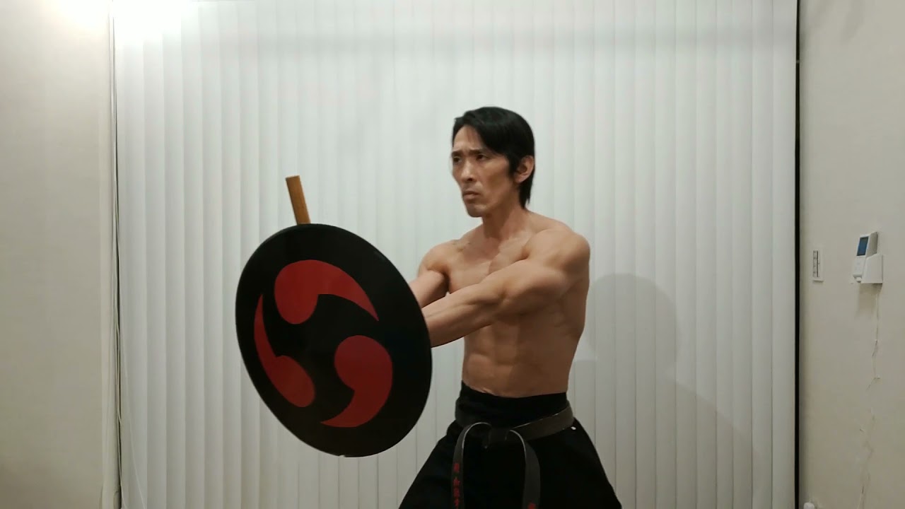 Kobudo training, Tinbe & Rochin #Shorts