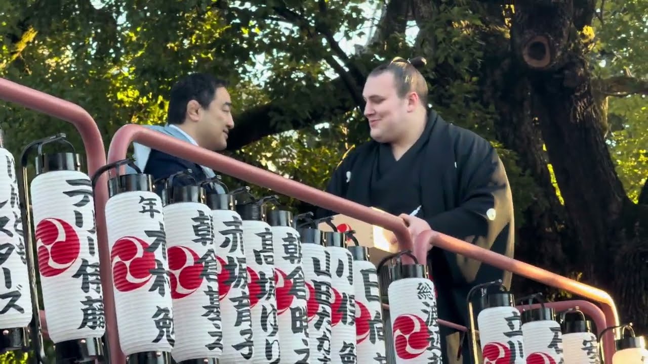 大関安青錦が登場！富岡八幡宮 節分祭豆まき式 2026年2月3日