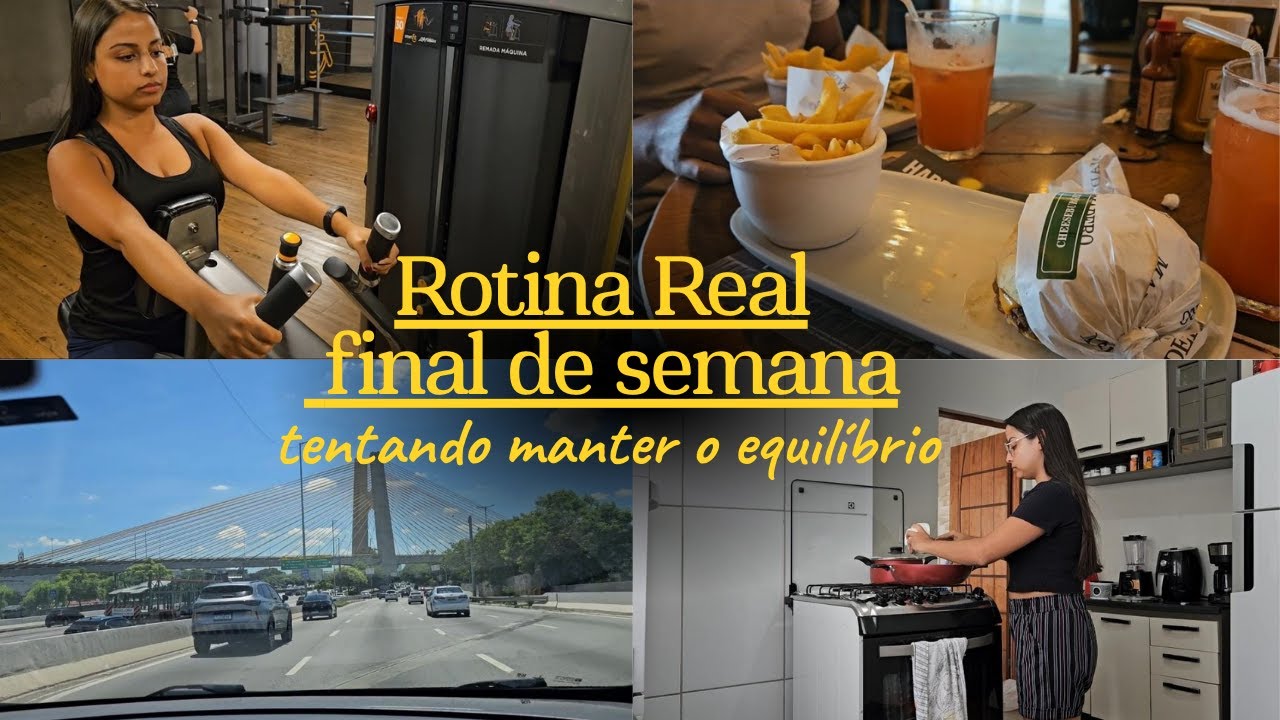 Vlog de Final de Semana | Rotina, Exames, Academia, Fé e Equilíbrio na Vida Real