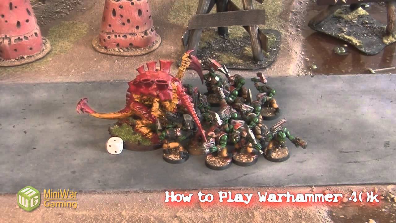 How to Play Warhammer 40k Episode 3 - Ork Boyz vs Carnifex