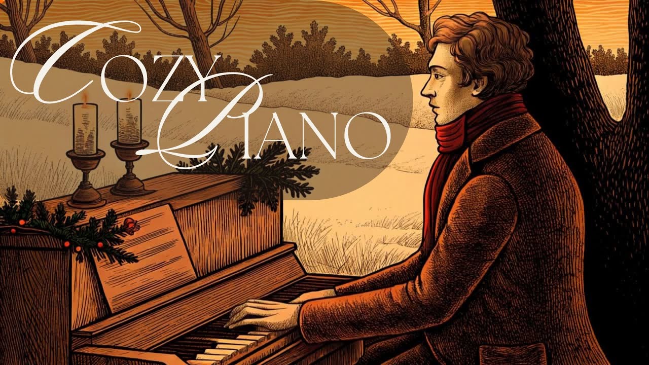 Cozy Christmas Piano Music 🕯️ Gentle Classical for Holiday Ambience & Relaxation