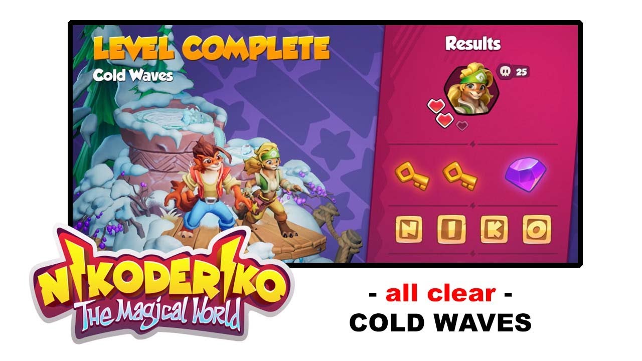 Nikoderiko the Magical World 100% COLD WAVES