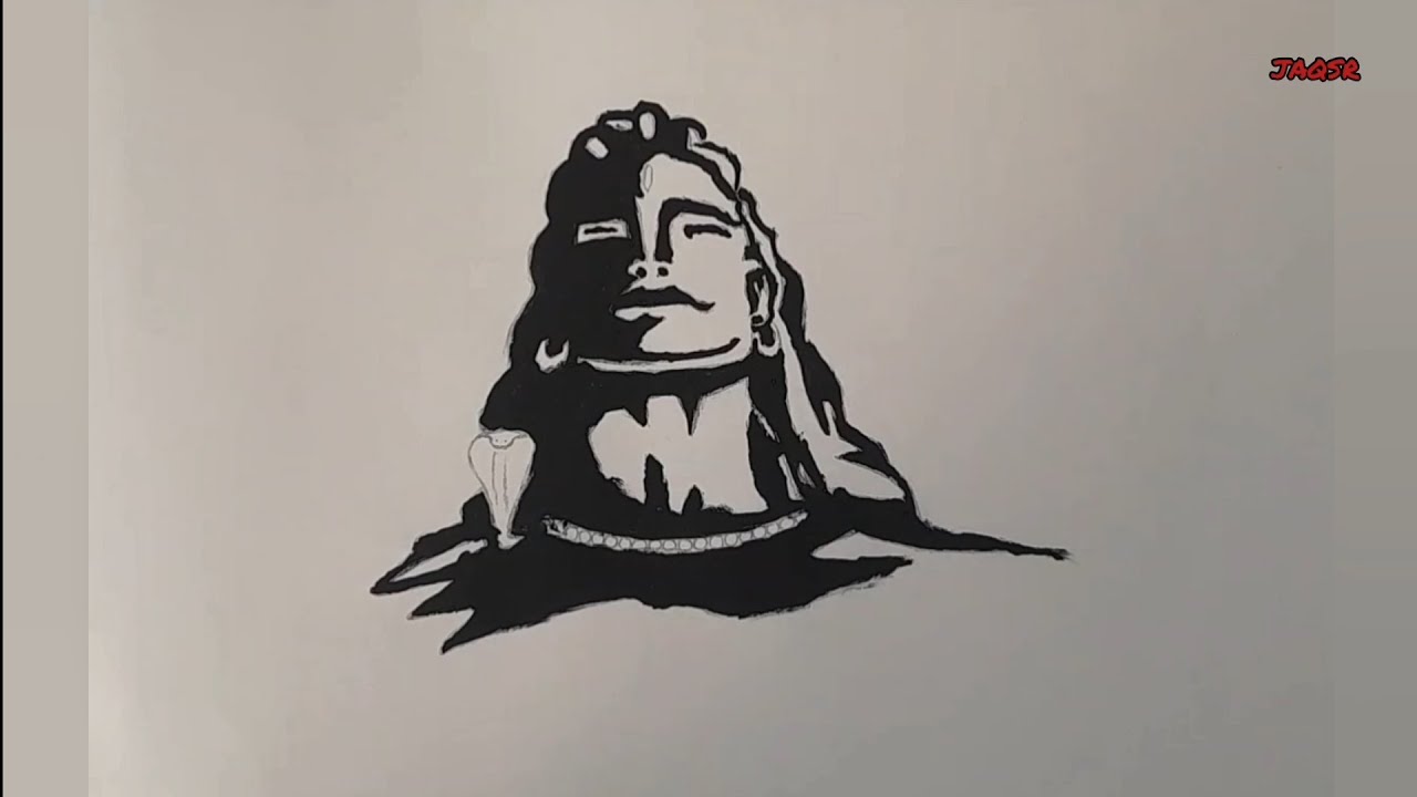 Adiyogi Shiva Painting | Lord Shiva | Painting | Shivaratri | Shiv | Art | Drawing | Easy Painting 