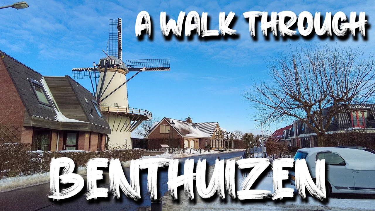 A winter walk through Benthuizen | The Netherlands, South Holland [4K 60fps]