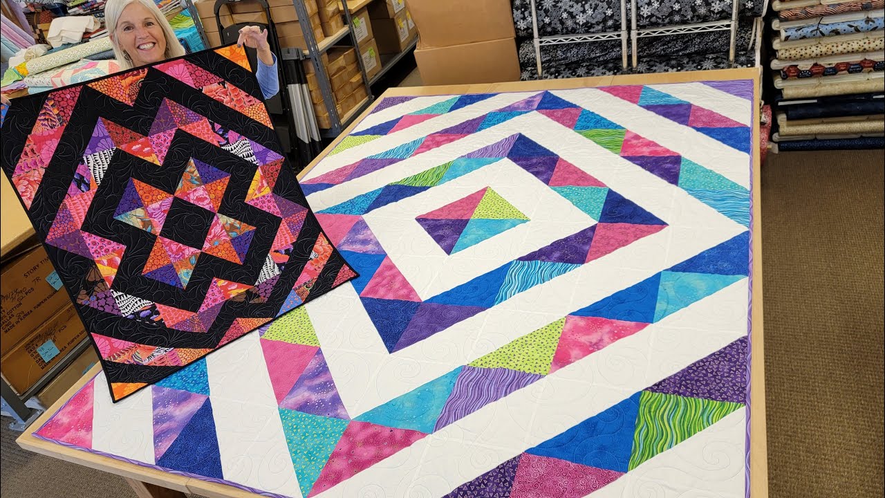 Beginner to WINNER!!! DONNA'S BEST FIRST QUILT FOR BEGINNERS!! 