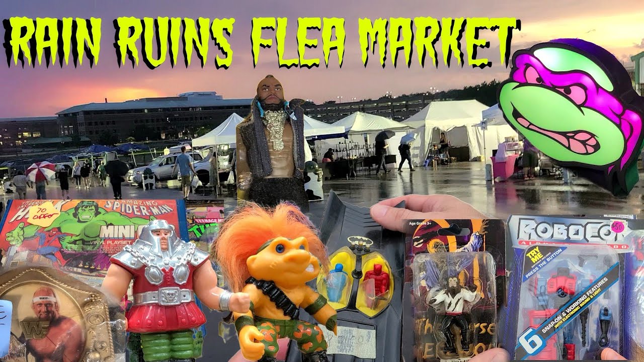 Toy Hunting at Wheaton's All Night Flea Market August 2025