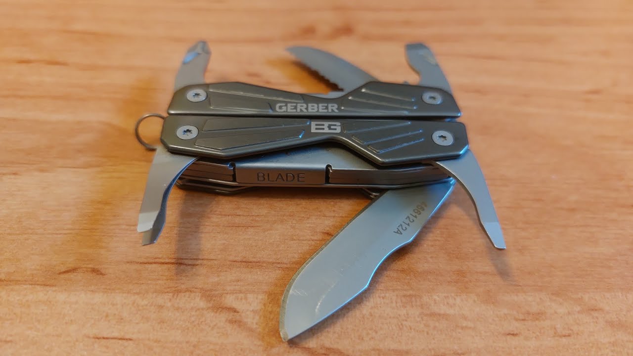 Gerber Bear Grylls Compact Multitool bemutató