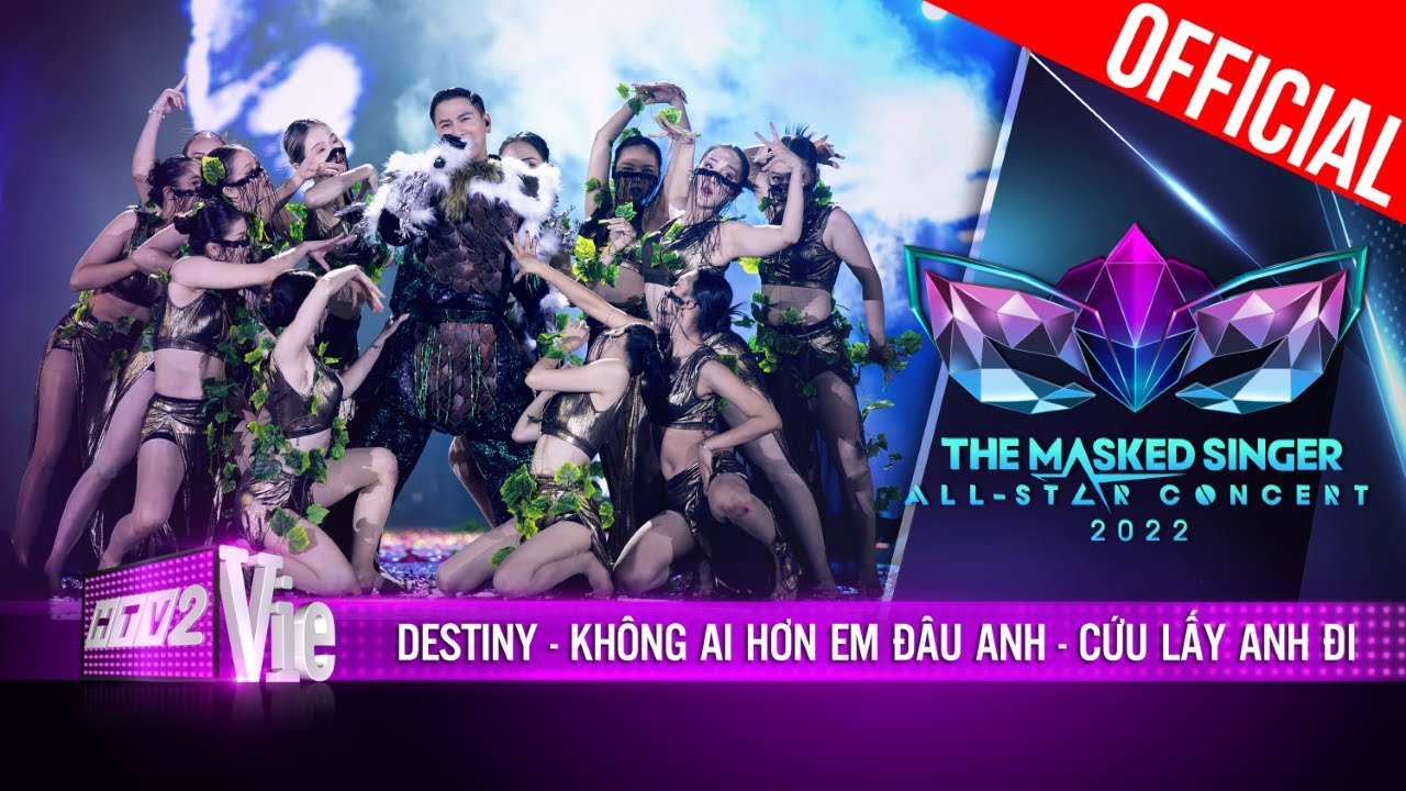 Mai Tiến Dũng live Destiny, Không Ai Hơn Em Đâu Anh, Cứu Lấy Anh Đi| The Masked Singer All-Star 2022