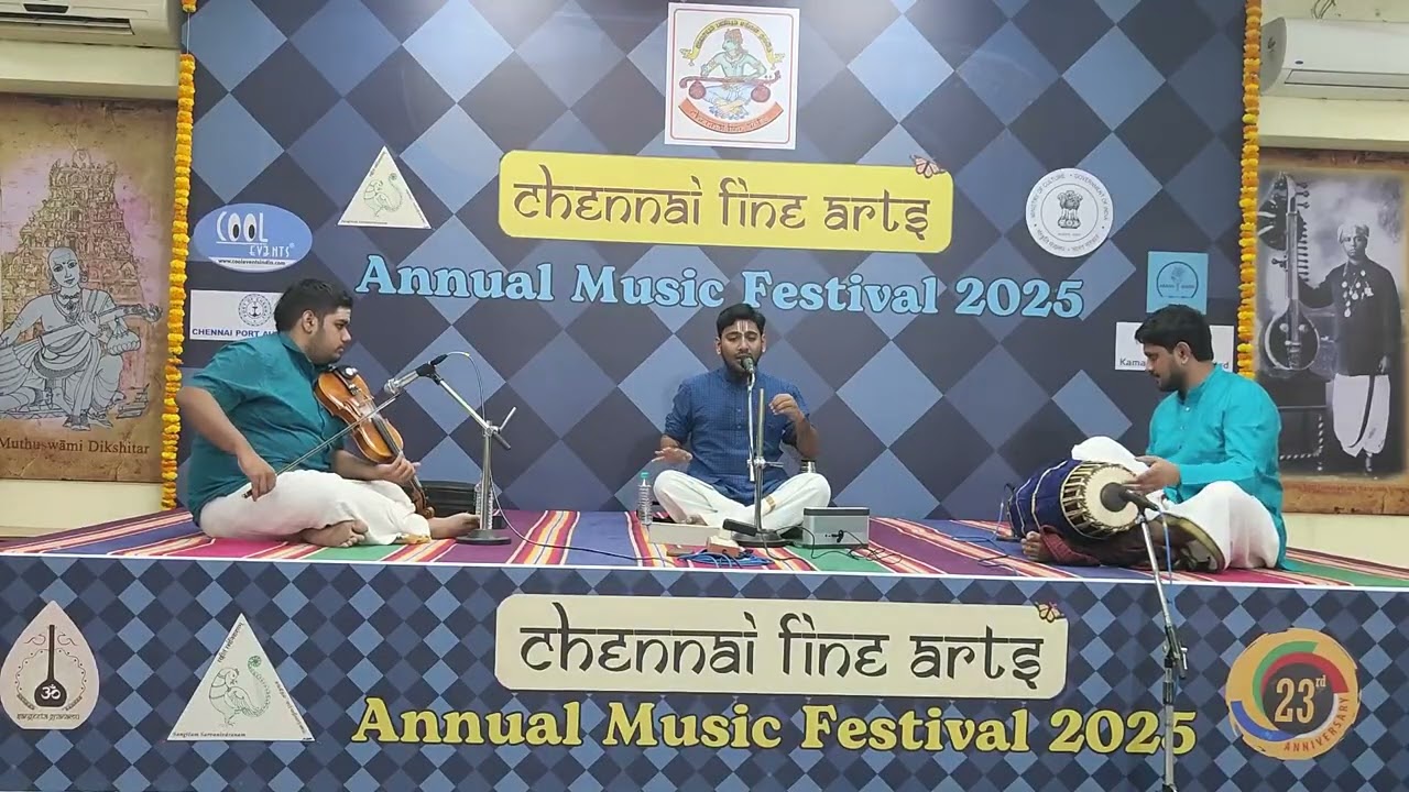 Chennai Fine Arts 2025 - Darshan Padmanabhan Vocal