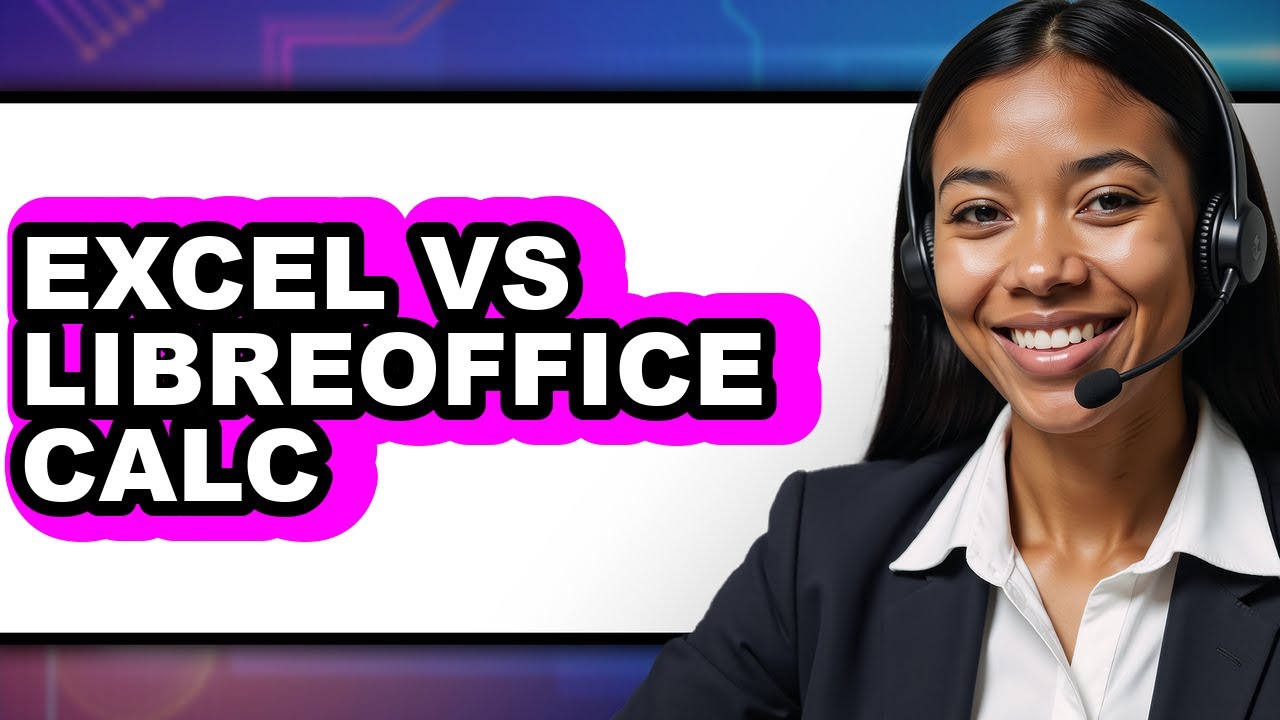 Excel vs LibreOffice Calc - Full Comparison