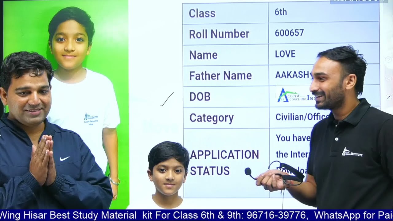 Accent Sainik Wing RMS Result 2020 | Military School Result | Accent RMS Wing Selected Students List