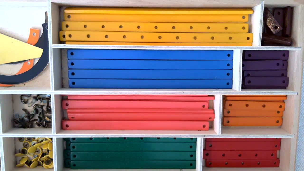 Quadrilaterals Lesson | Montessori Geometric Stick Box