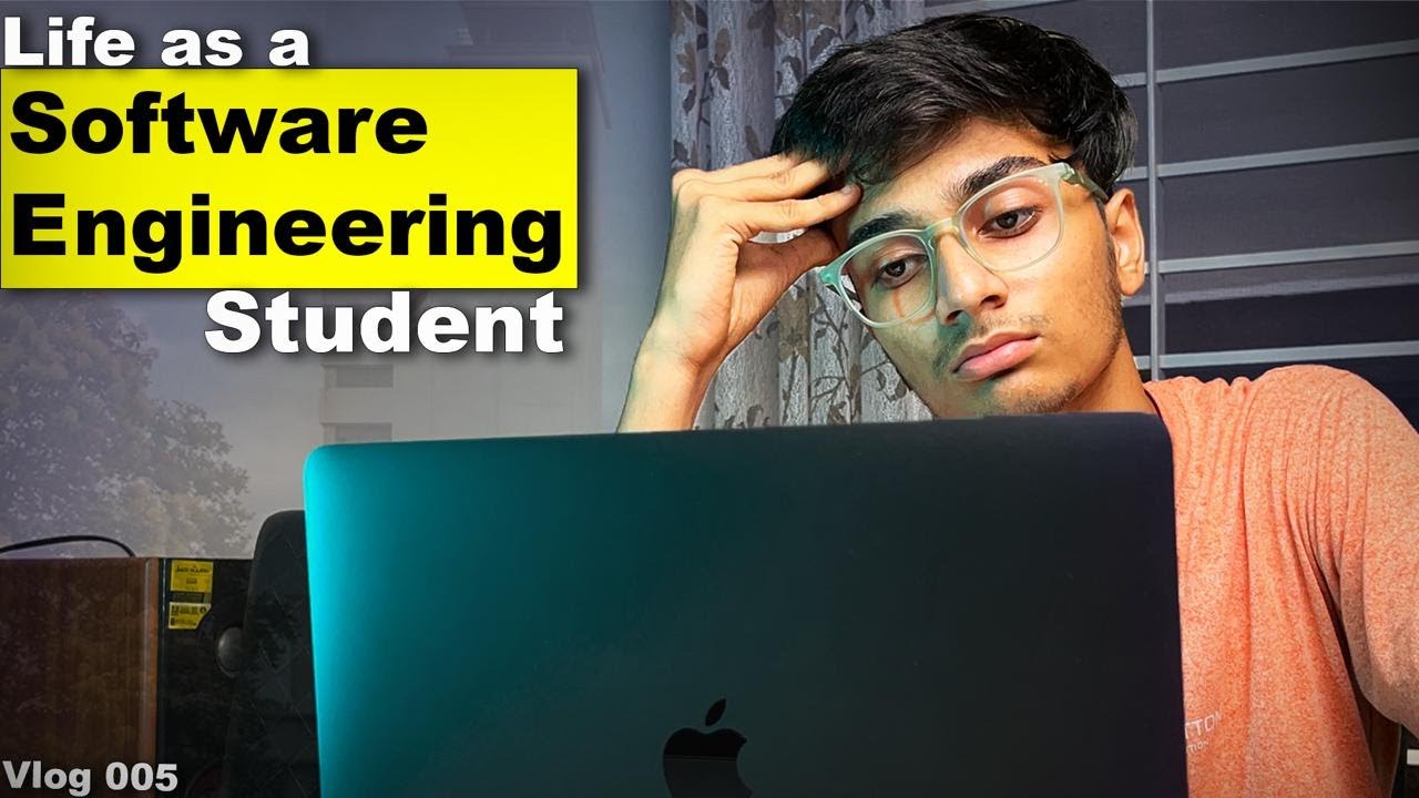 Life as a SOFTWARE ENGINEERING student🤕|| College life vlog || vlog 05 #college #vlog