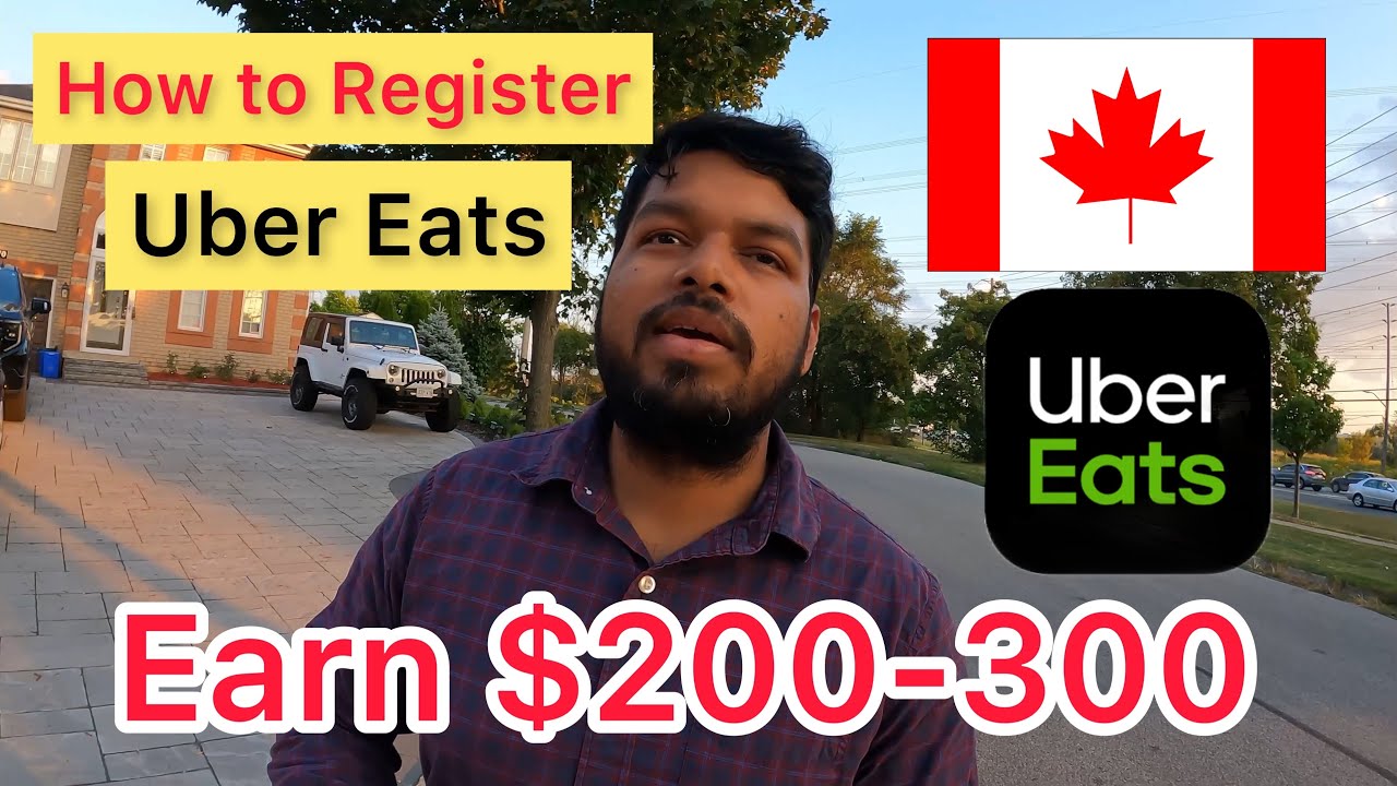 How To Create Uber eats Delivery Account In Canada 🇨🇦 | Uber Eats Delivery in Canada 🍁 🇨🇦