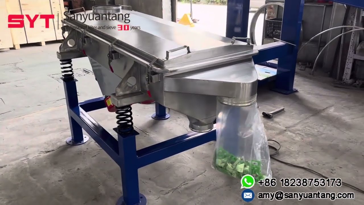 How Does Linear Vibratory Sieves Separator Work?