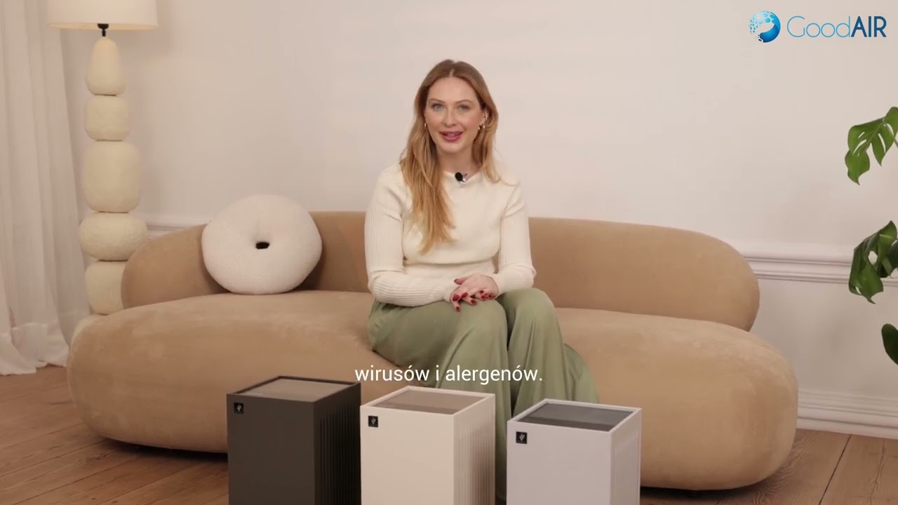 Sharp FP-S40EU-T - usuwa zapachy do 30m²! Podwójne zasysanie i ULTRA kompaktowe rozmiary🔥