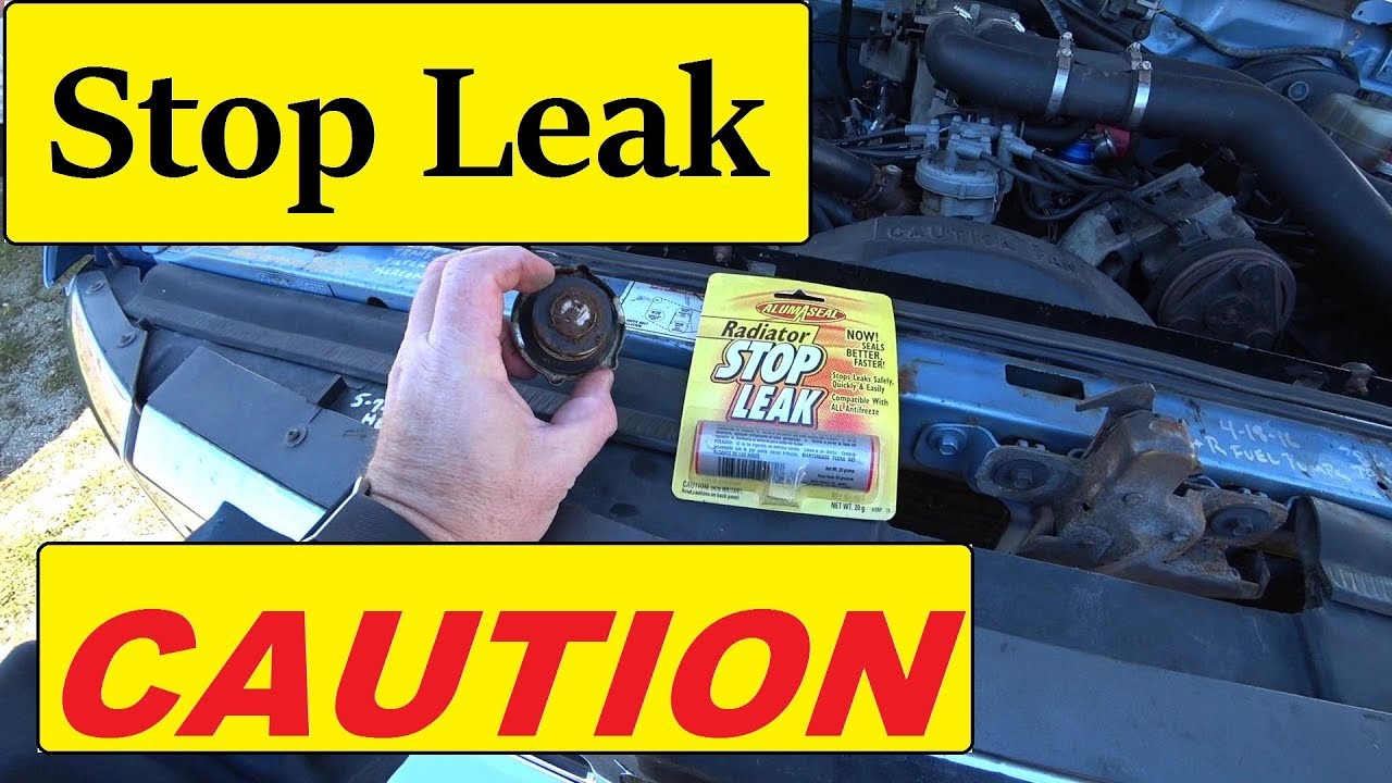 Radiator Stop Leak CAUTION use ⚠