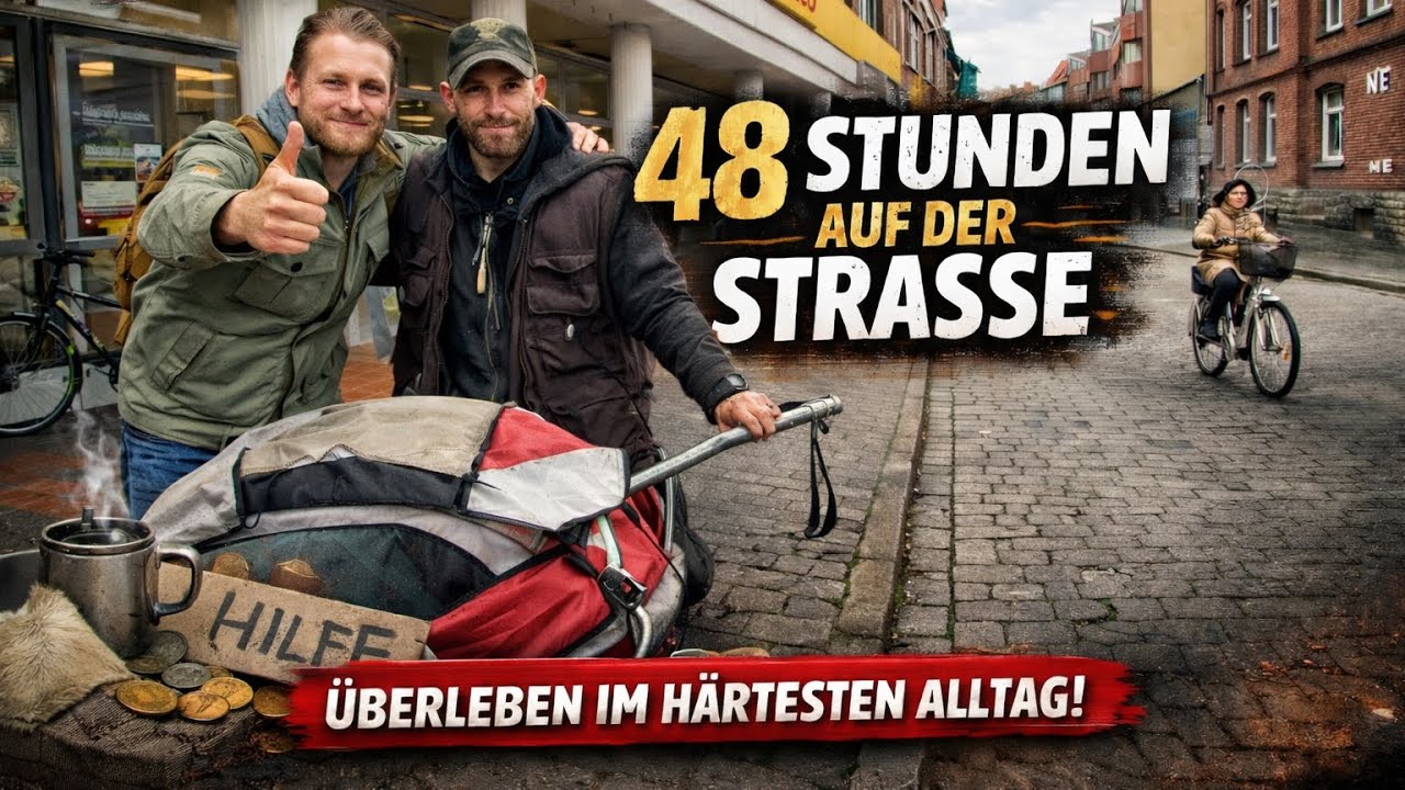 48H OBDACHLOS auf der Straße in Hildesheim I DOKUMENTATION