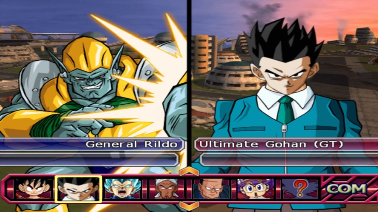 Dragon Ball Z Budokai Tenkaichi 3 - General Rildo VS Ultimate Gohan (GT) *Epic Battle (1080p)