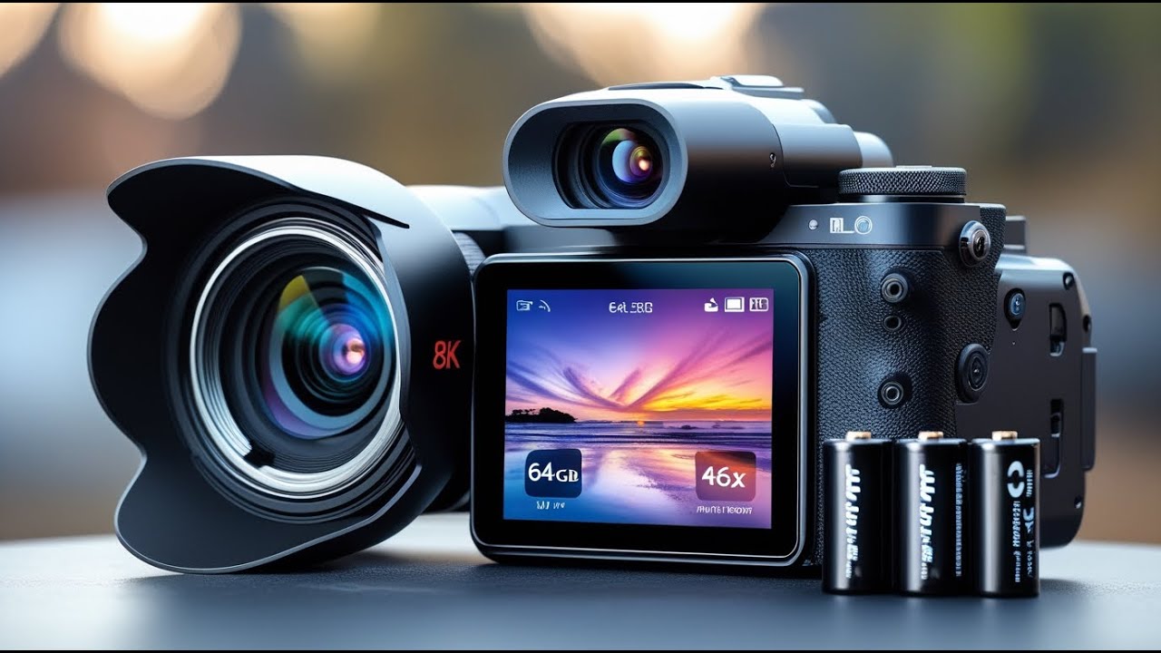 8K Digital Cameras for Photography Autofocus, WiFi 88MP Vlogging Camera  #camera #8kvideo #viral