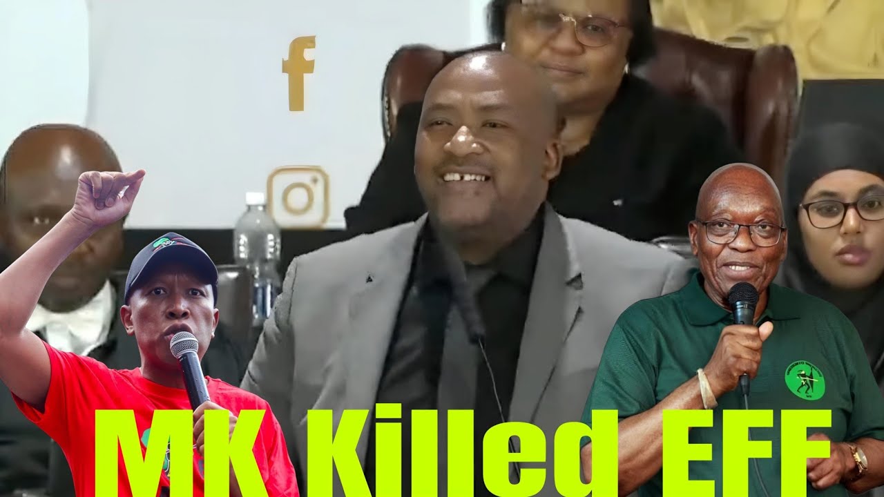 Gayton Mckenzie taking shots at EFF: MK Party Killed EFF.