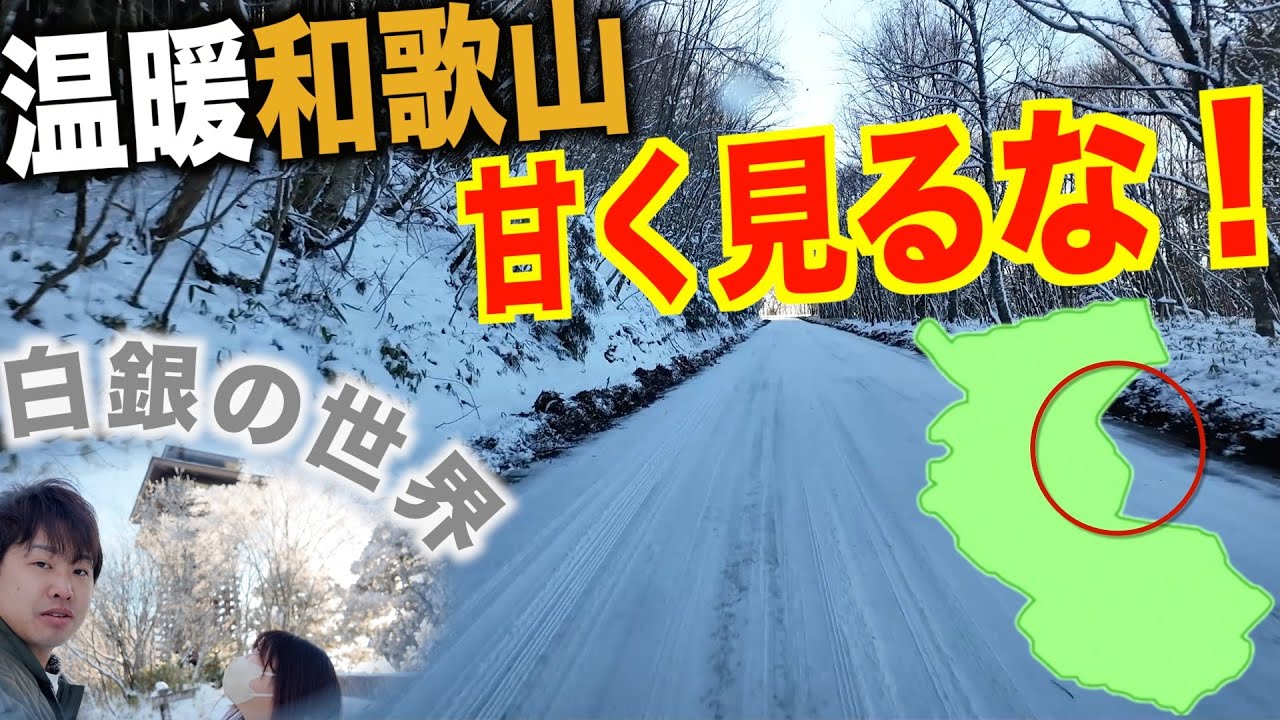 【銀世界】寒波襲来後に高野龍神スカイラインに行ってみたら絶景すぎた