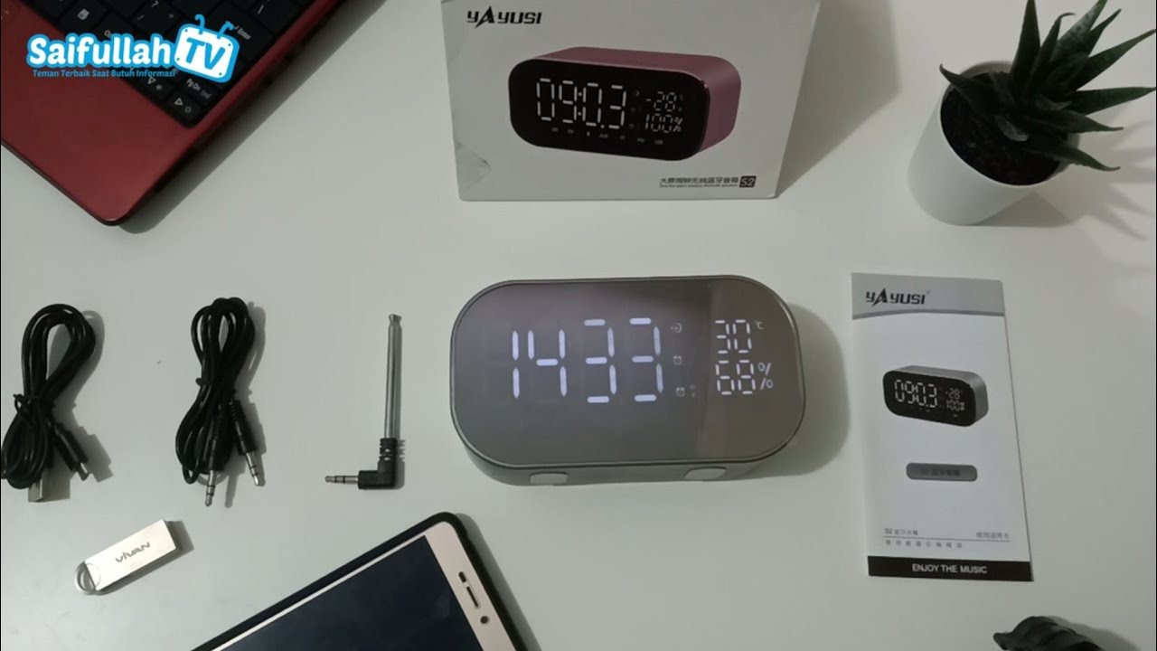 CARA SETTING SPEAKER BLUETOOTH YAYUSI S2 LENGKAP!