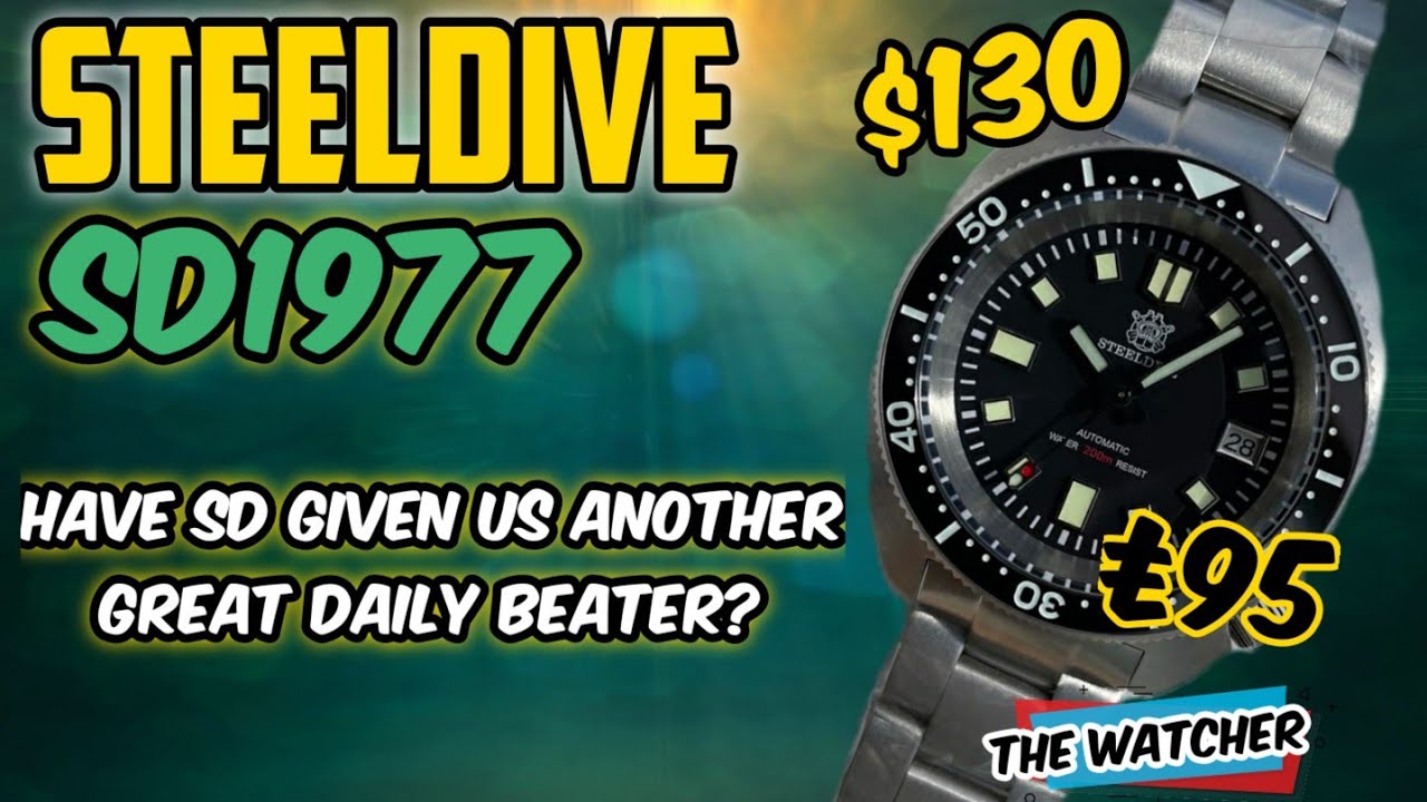 SteelDive SD1977 - 6105 8000 Homage | Full review | The Watcher