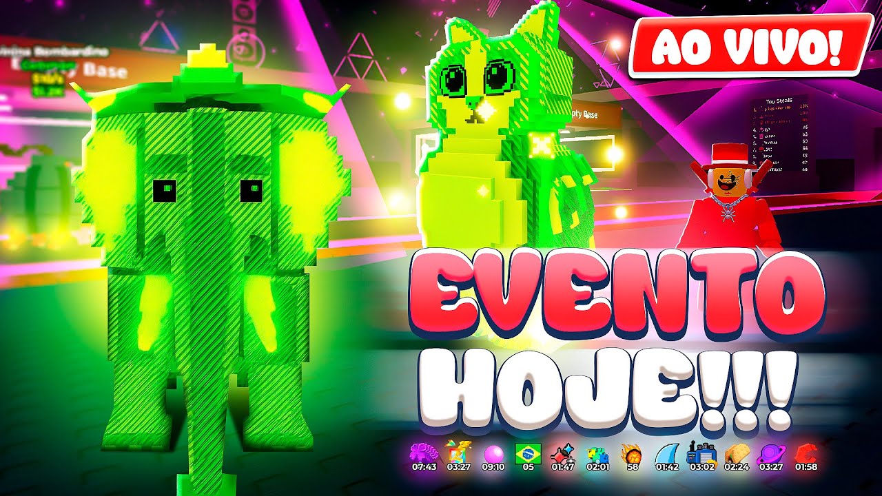 ROUBE UM BRAINROT ao VIVO #roblox