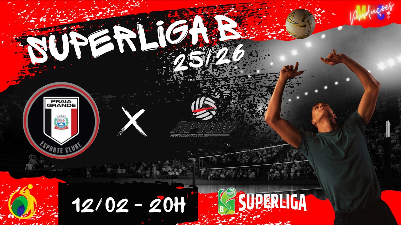 SUPERLIGA B 2025/2026 - Praia Grande x Aprov Chapecó