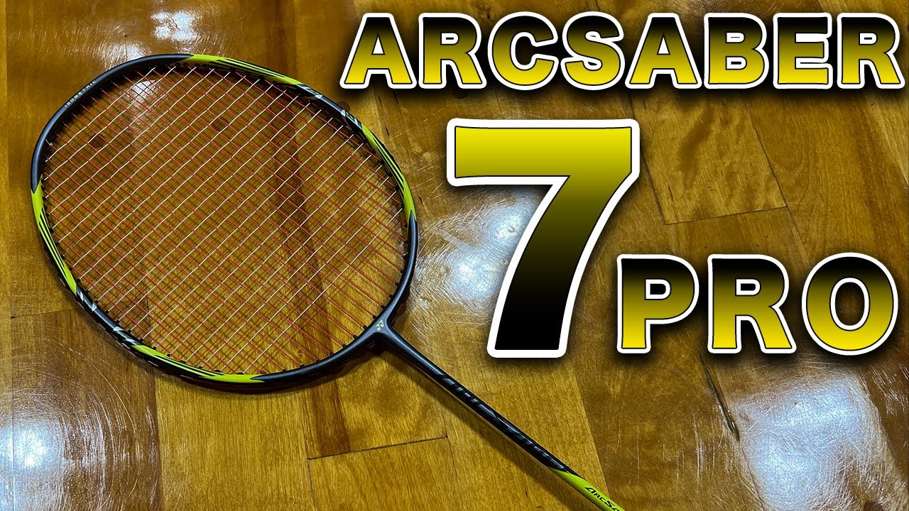 【ラケットレビュー】ARCSABER7PRO/アークセイバー7プロ〔バドミントン〕