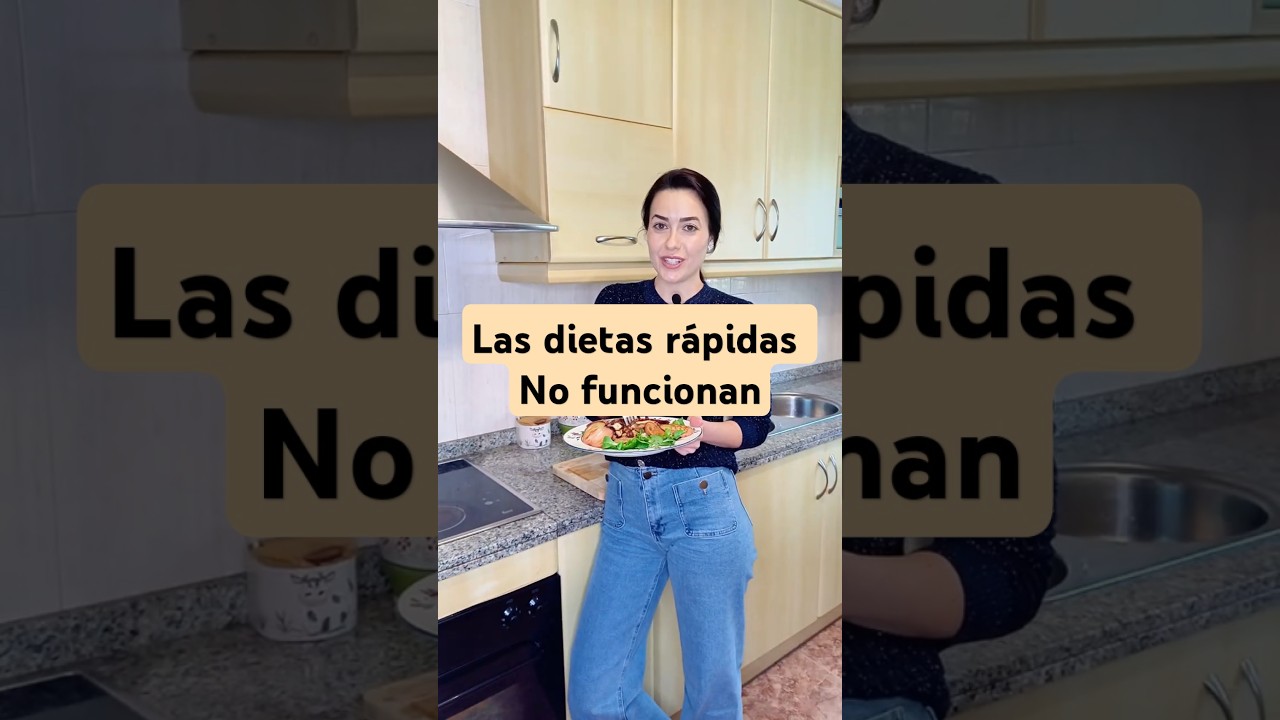 Las dietas r&aacute;pidas no funcionan.