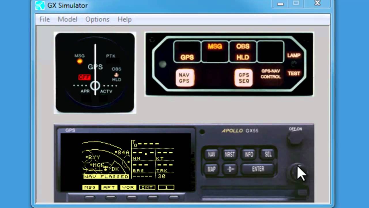 #1 Download and Install: GARMIN Apollo GPS Simulator Training GX55 GX60