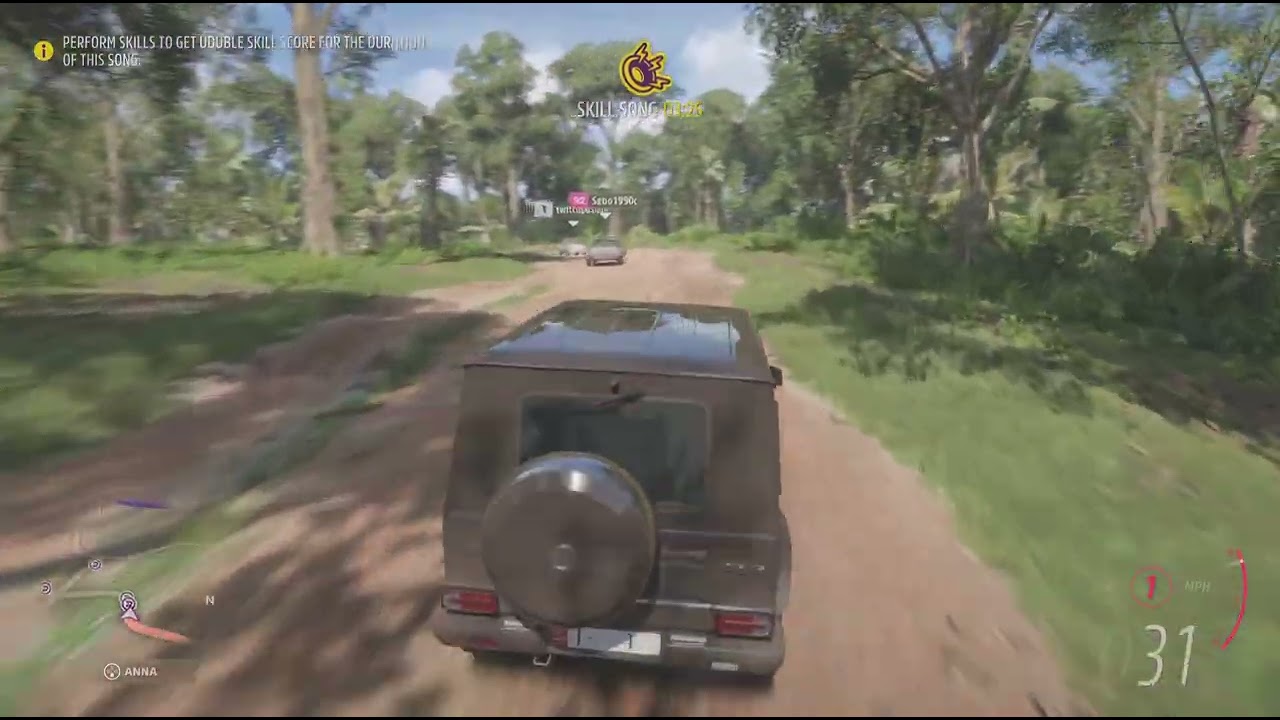 Forza Horizon G-class ride