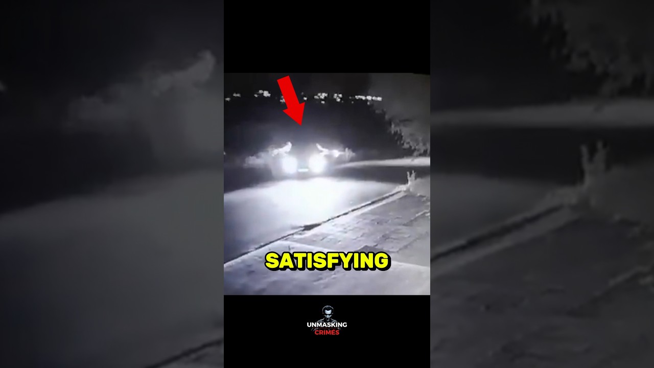 Carjackers Get Brutally Hit With Victim&rsquo;s Car 🤯 #truecrime