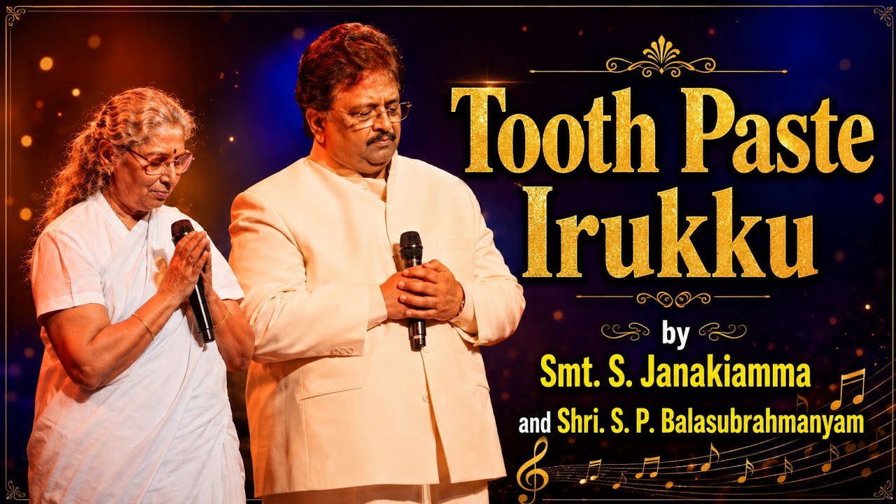 Tooth Paste Irukku by Smt. S Janaki and S. P. Balasubrahmanyam || Tamil Live