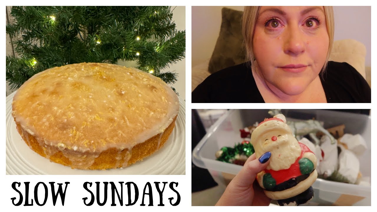 SLOW SUNDAYS / DECORATIONS, DRIZZLE CAKE & TEARS