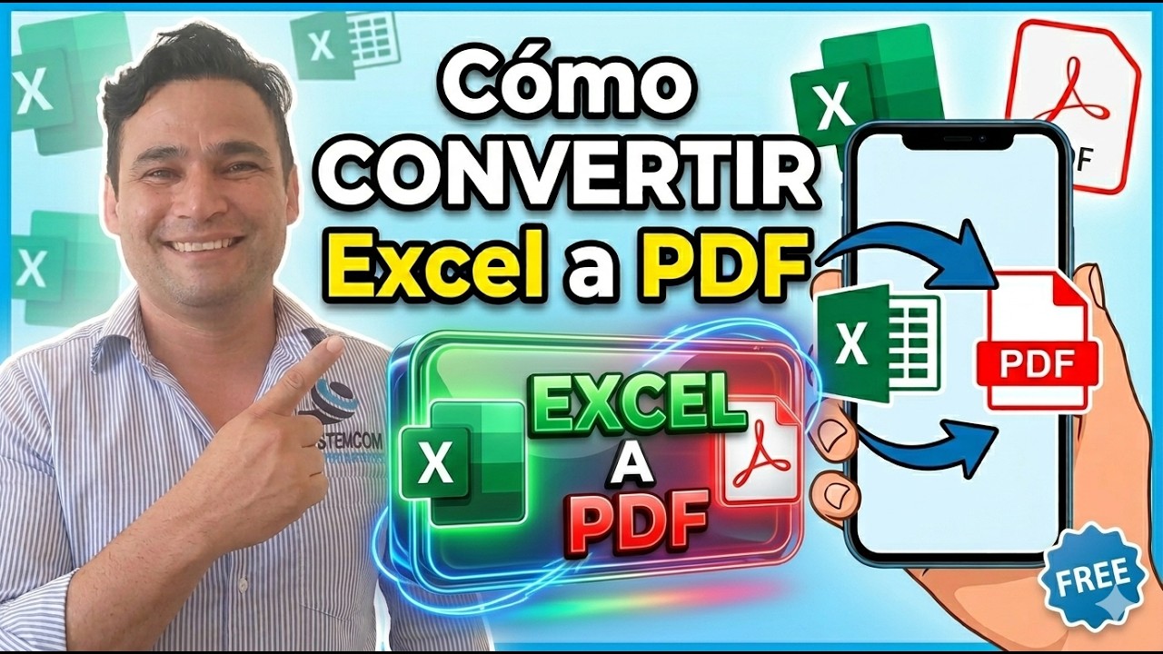 CONVERTIR de Excel a PDF desde tu Telefono - Facil y Rapido
