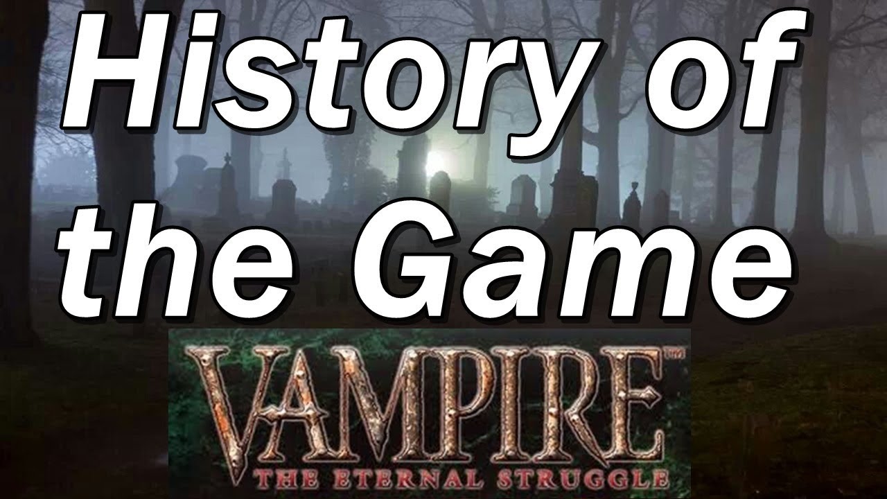 VAMPIRE THE ETERNAL STRUGGLE Episode 1 | Forgotten CCGs | History of the Game