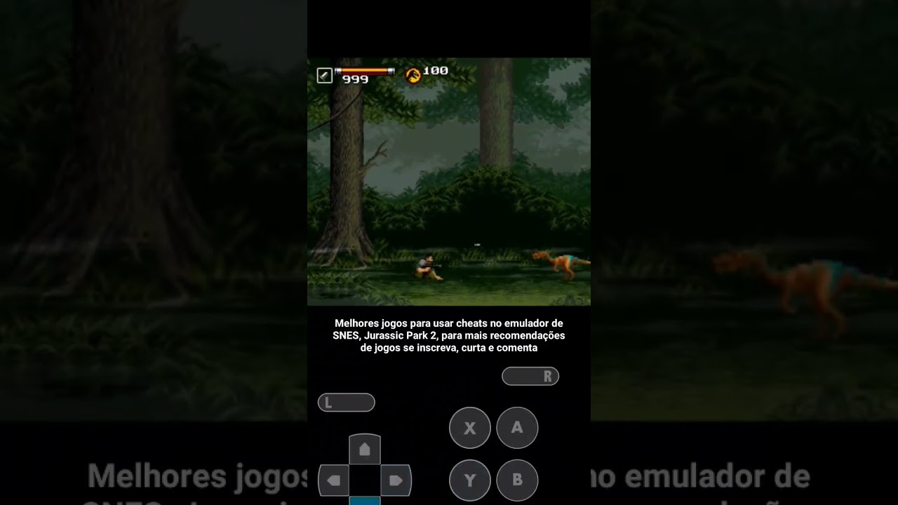 Melhores jogos de SNES Jurassic Park 2, SNES #snes #jurassicpark2 #retrogame #supernintendo
